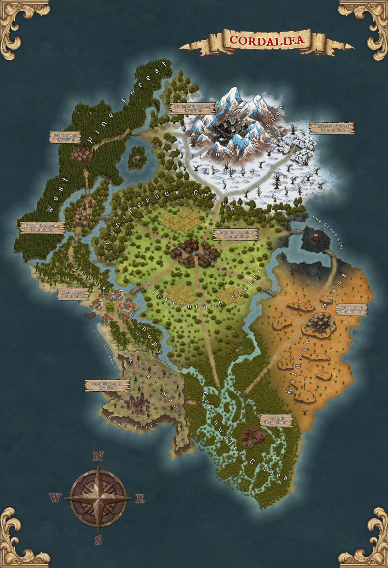 Finished my first map, Tell me what you think!
