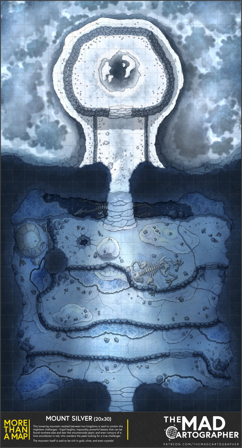 [20x30] More Than a Map: Mount Silver