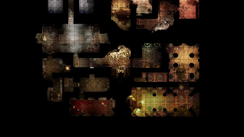 Phandelver and Below: The Shattered Obelisk - Talhundereth static and animated battlemap
