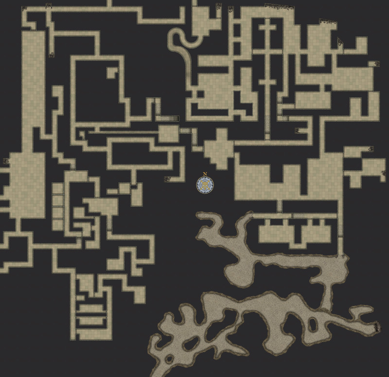 Undermountain, 1st Level, Reimagined Empty Version (Free)