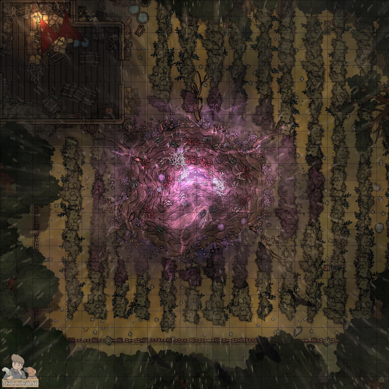 The Corrupted Farm and Wormhole [24x24]