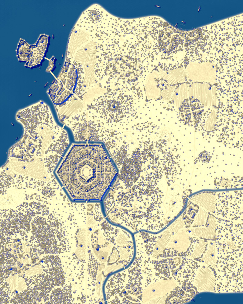 I heard you like hexagons - This is the City of Bramston