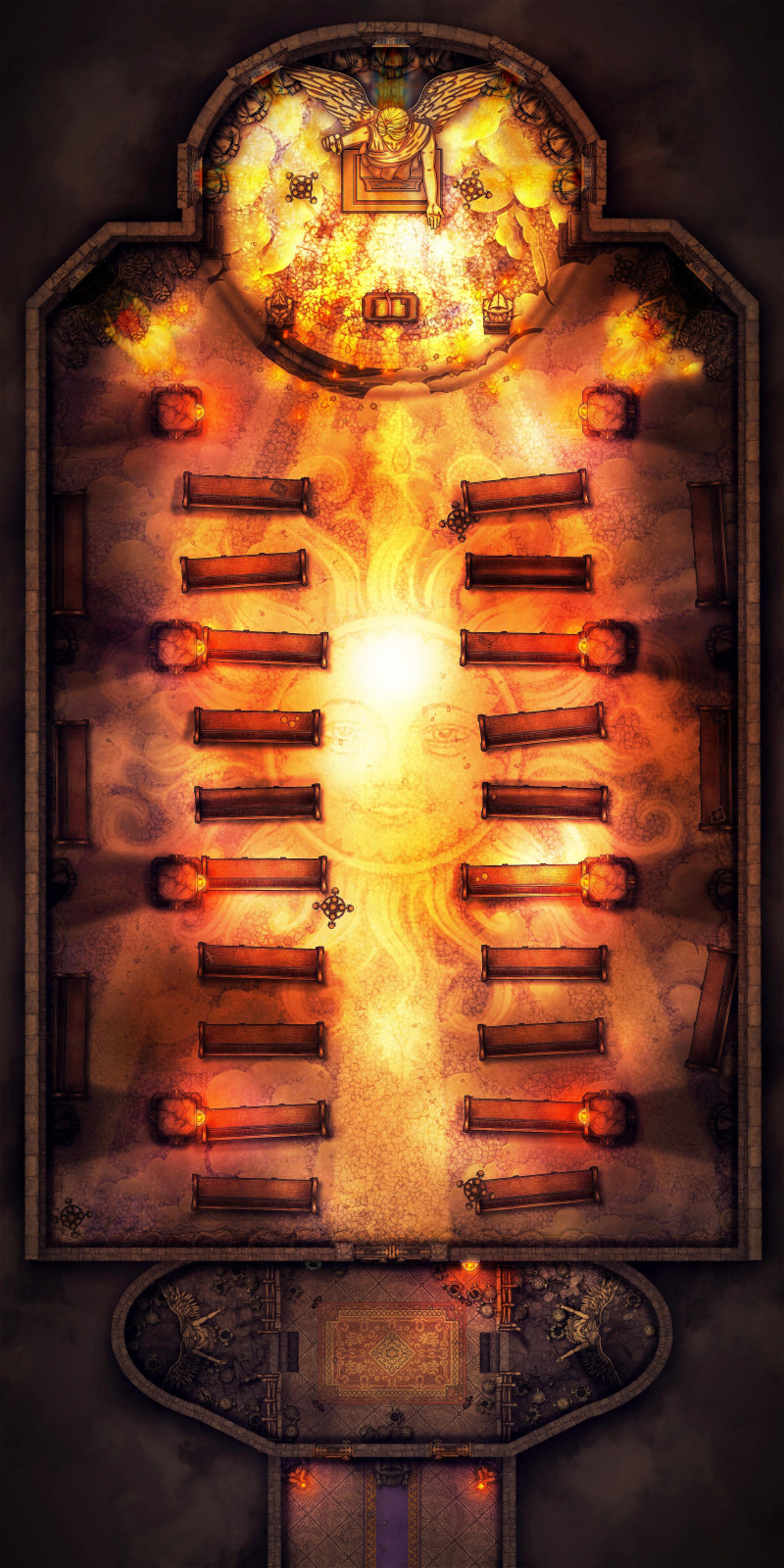 The Radiant Temple [20x40]