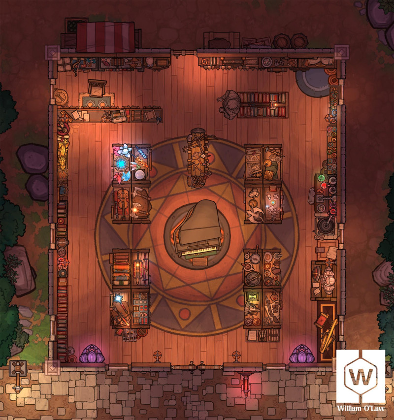 Arcane Boutique & Small Magic Bazaar: A Lovingly Crafted Map-pack!