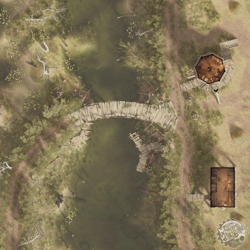 Siltmire Flats [64x64] Map & Scene - Summer Variant