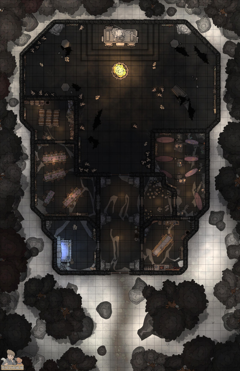 The Silent Temple [33x51]