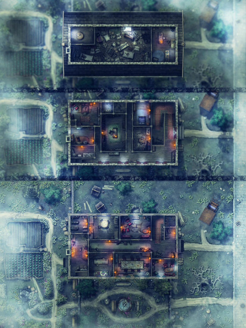 Burgomaster's Mansion [39x52] [Gridless]