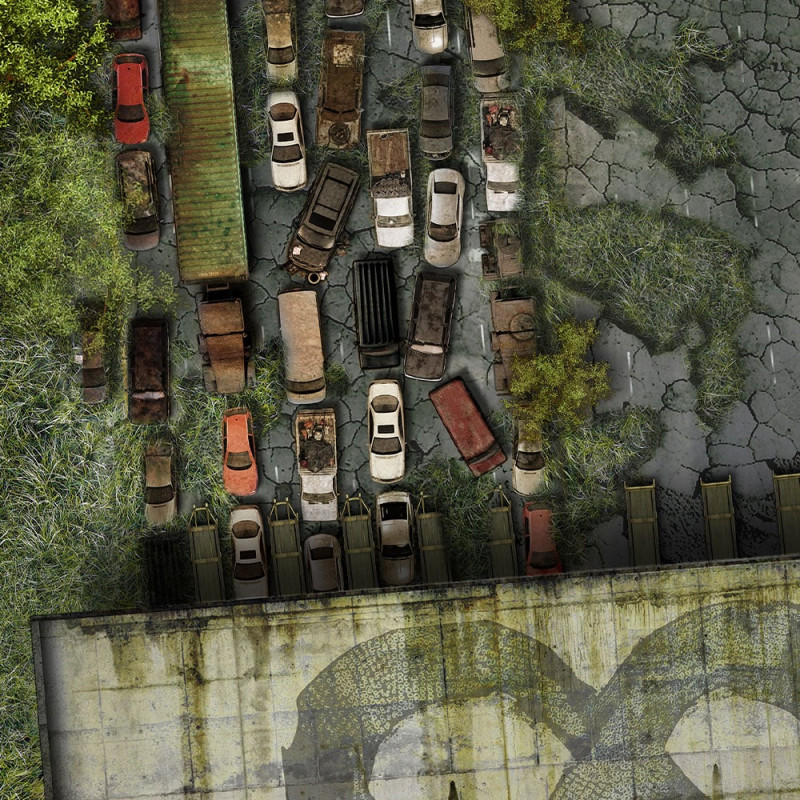 22 Free Post-Apocalyptic Battlemaps for Survival & Wasteland RPG Campaigns [Link in comments]