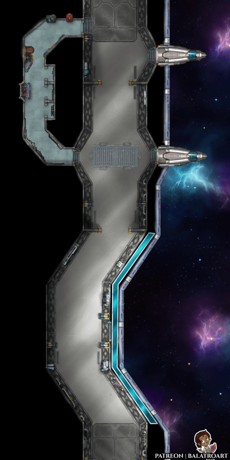 We have to fight our way down to the end of this passage- it may take a bit… guess we're in for the long hall.