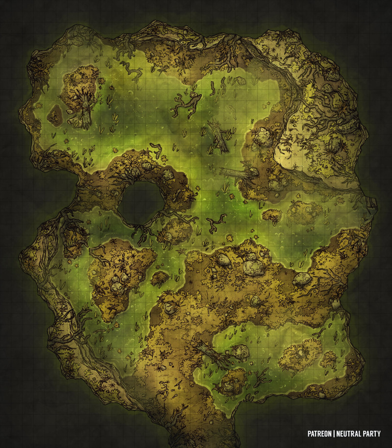 Swamp Den [35x40]