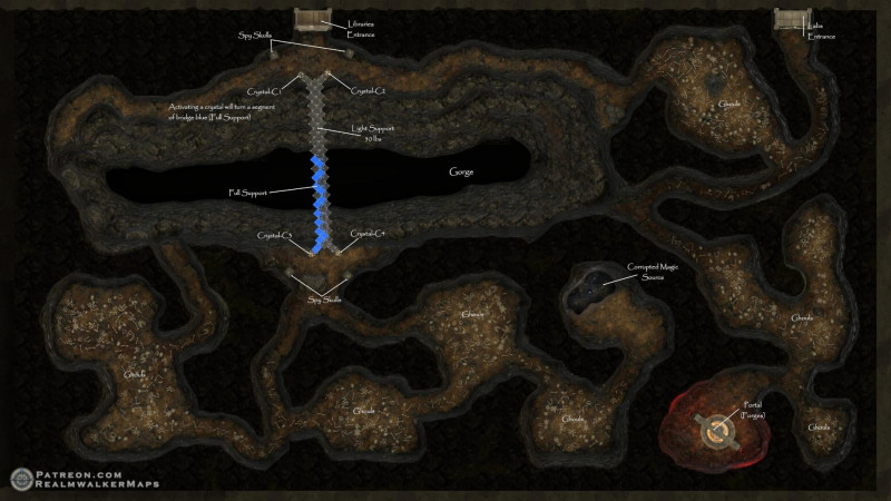 Lair of the Lich-Ghoul Pits (52x29)