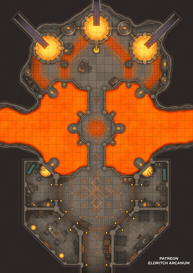 Underdark Ironworks | [OC] [24 x 34]