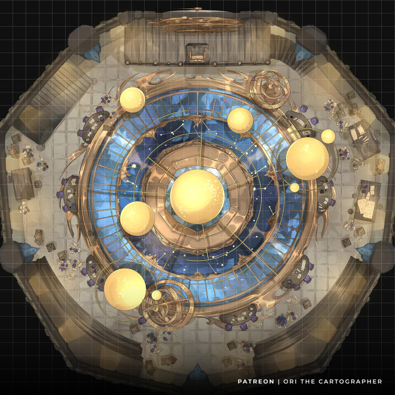 Astronomy Tower [30x30][NoAI] | Ori the Carto