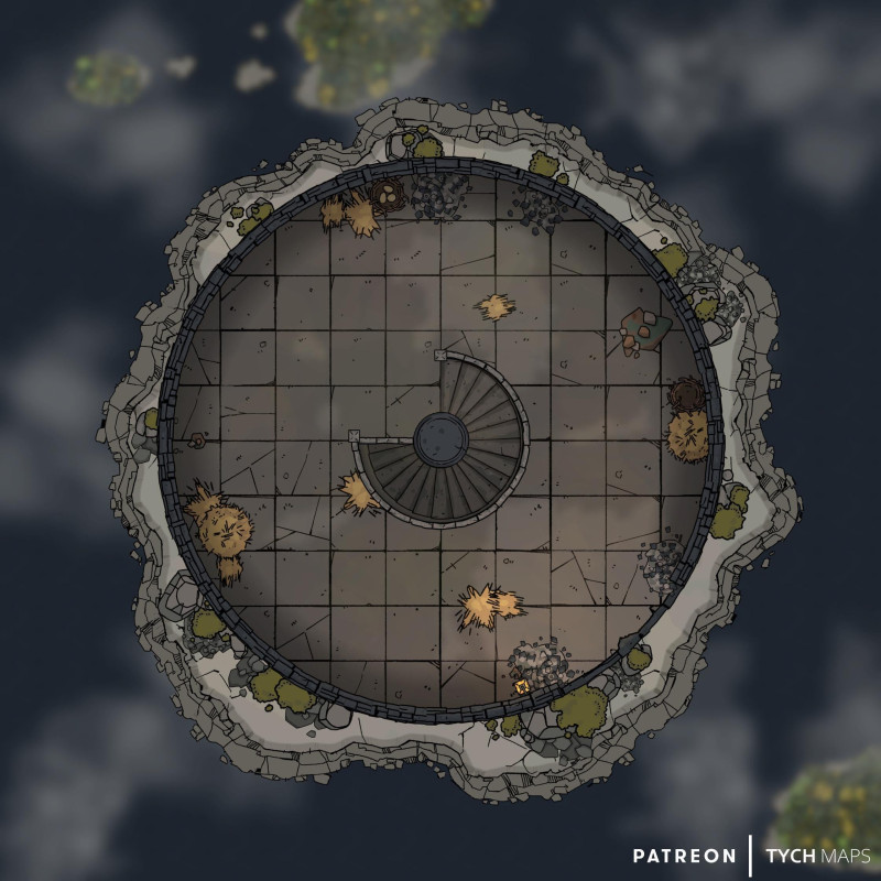 Traxigor’s Tower [16x16] - Descent into Avernus