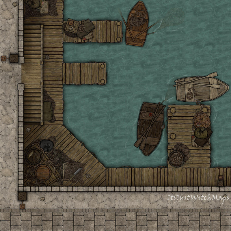 Docks Map 11x11 200dpi