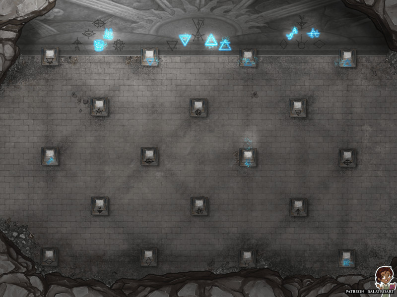 The Trials of the halls of runes had many puzzle chambers, most parties never had to worry about the others beyond it. Or anything at all ever again.