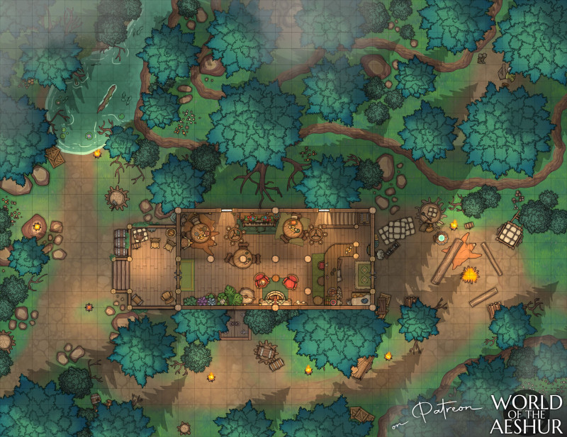 The Inn of Heftar - [35x27]