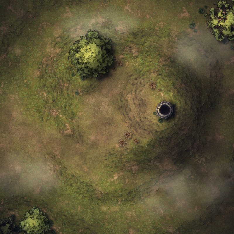 Hilltop Encounter + Variants [20x20]