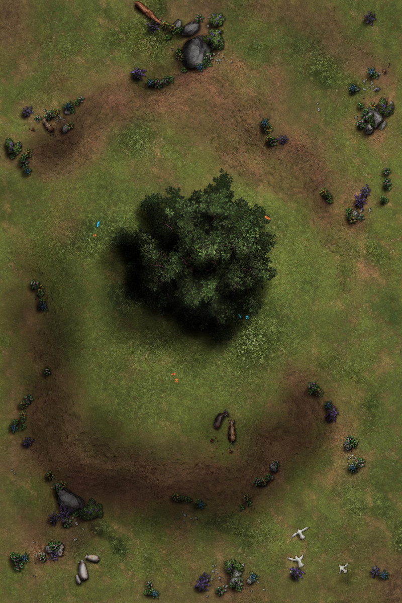 Hero’s Hill [20x30] - 6 unique variations