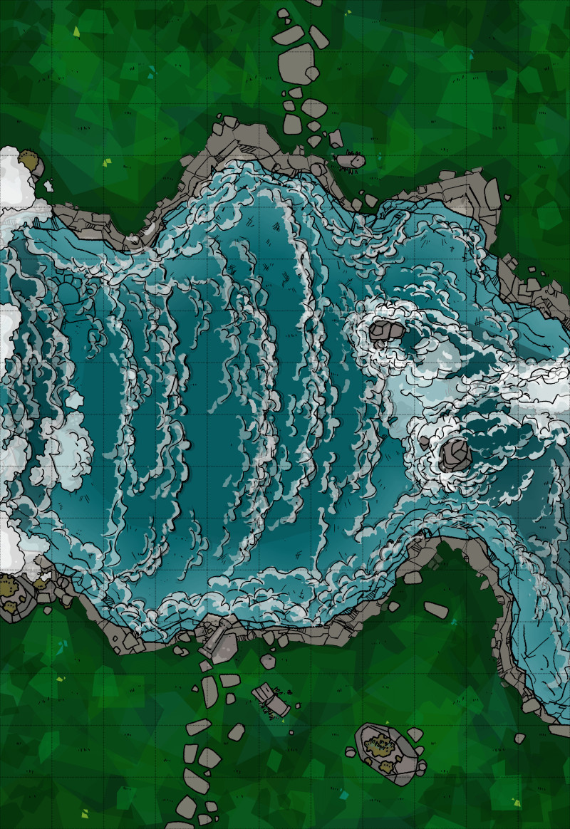 River Rapids [11x16, A3]