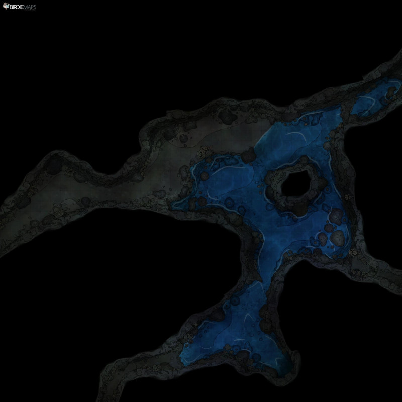 Cave River - [40x40]