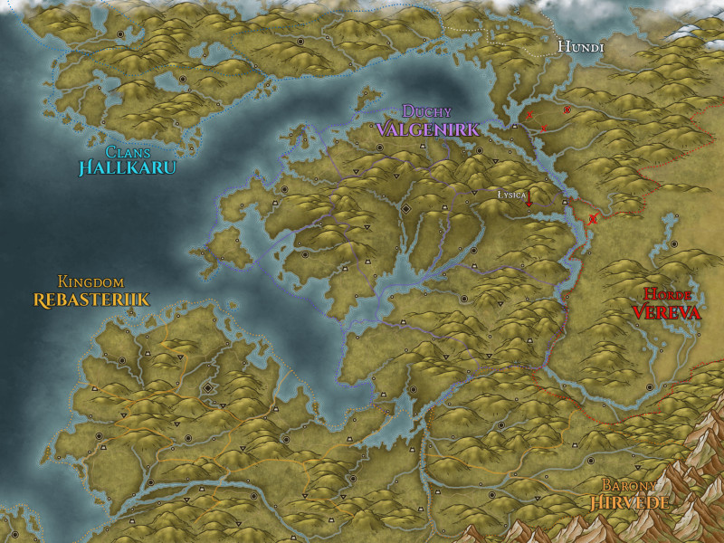 Critique my custom map made for RPG campaign