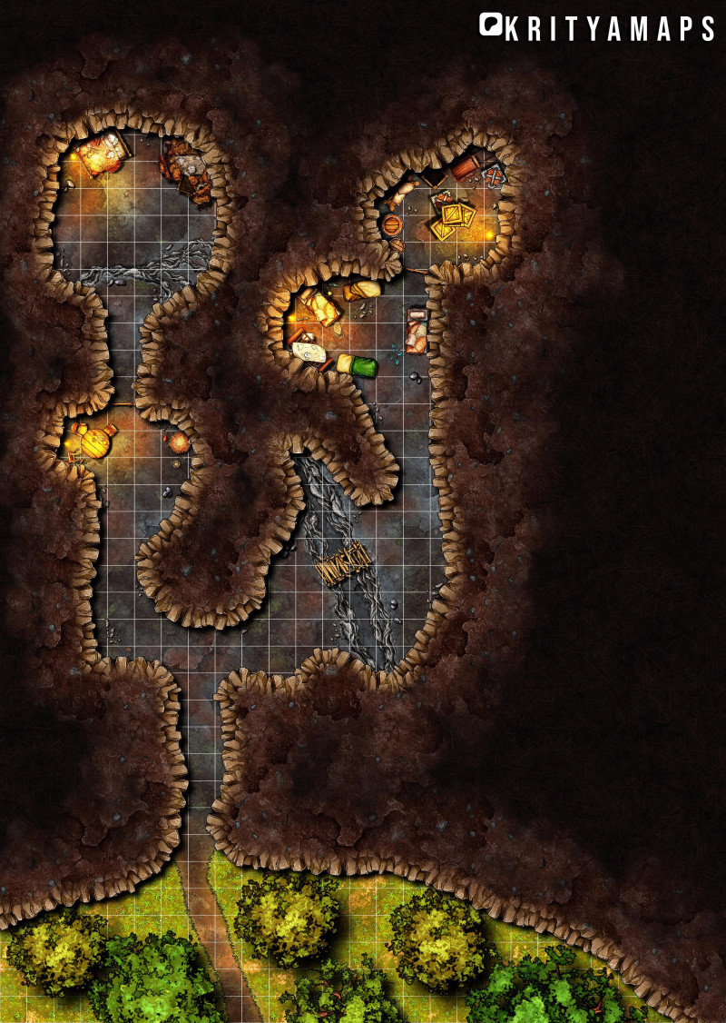 Caves of Shadow [27x38]