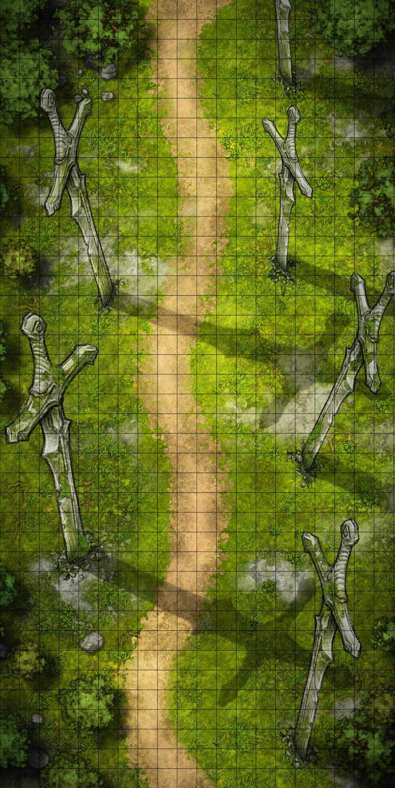 Trail of Forgotten Giants 20х40