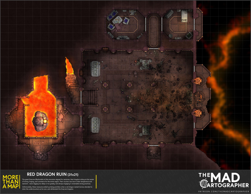 [31x21] More Than a Map: Red Dragon Roost!