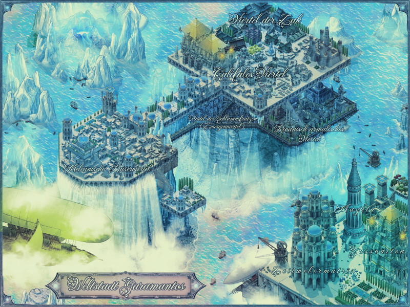 The Sapphire Gulf of the Kaiserreich Melcanis