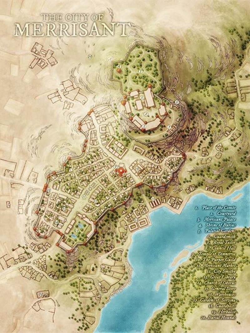 The Castle City of Merrisant
