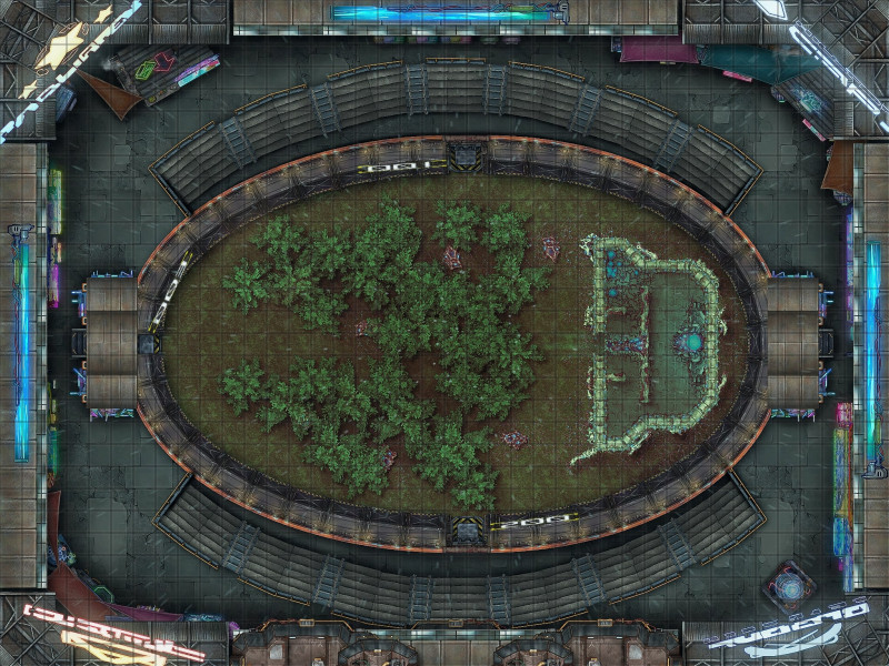 Sci-fi Battle Arenas
