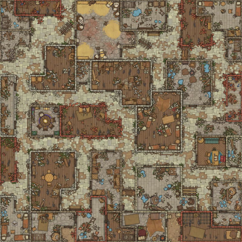 Pool of Radiance: Slums [32x32]
