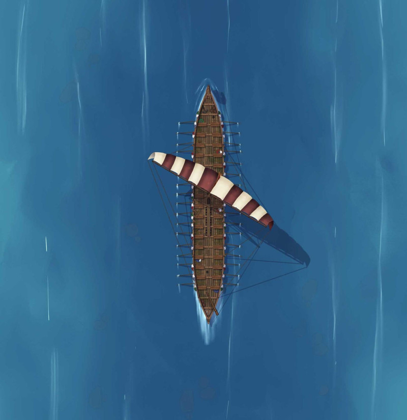 Dragonship - Battlemap - RC - 40x60