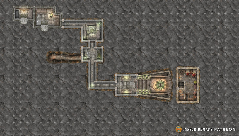 The most dangerous encounters start with a warm bed and a locked cellar door... Welcome to Restless Hill Inn [35x20] [OC]