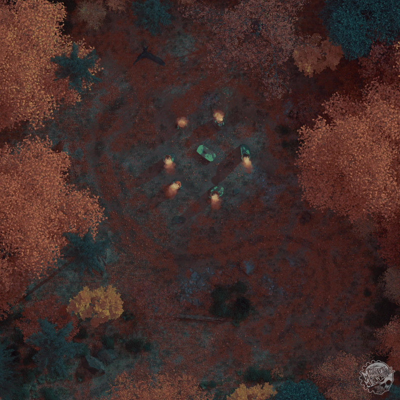 Darkstone Ring [64x64] Map & Scene - Geheimnisnacht Variant