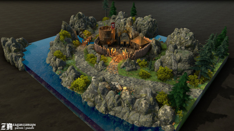 Looted Outpost [60x50] [no AI]