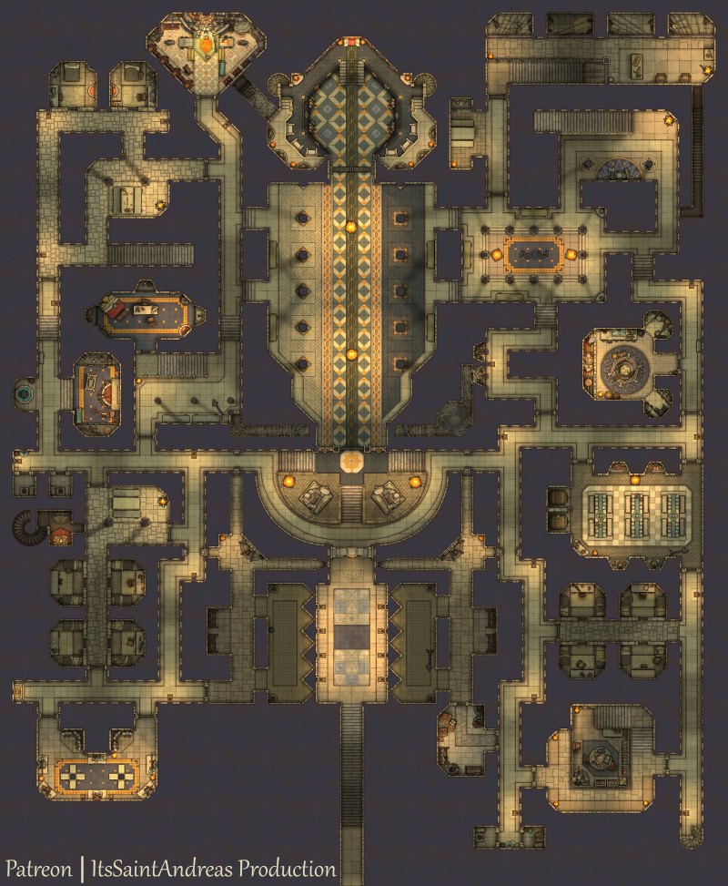 Death Knight’s Court (Dwarven Ruin Map)