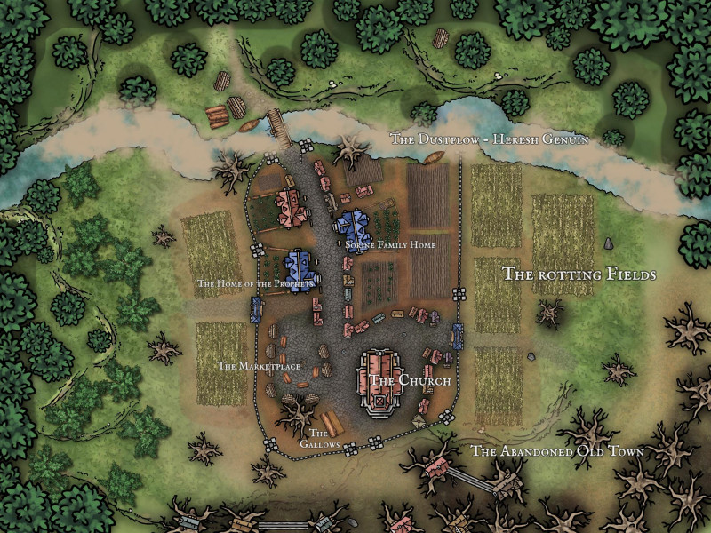 Waldgen - The Rotten Town of the Elves