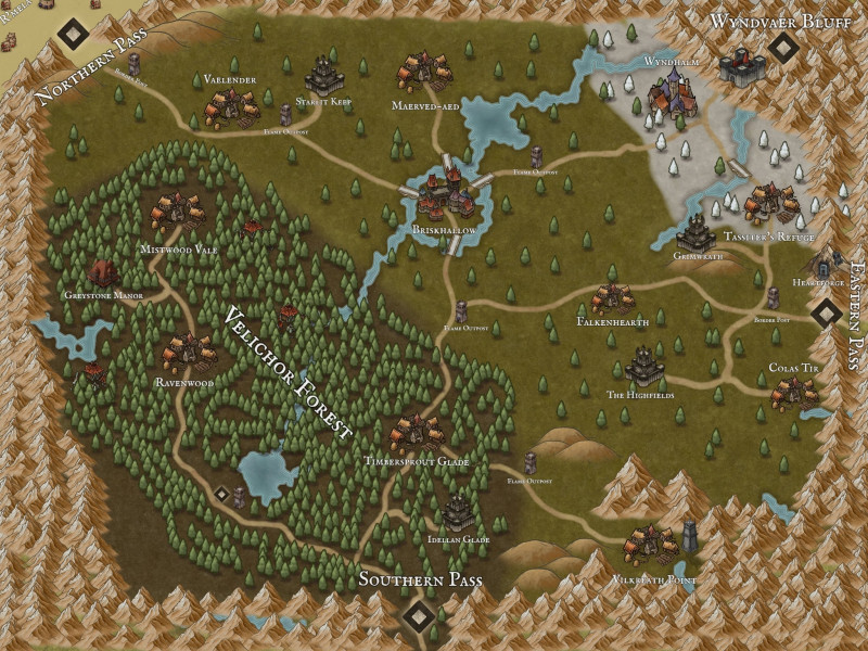 The Obsidian Valley (After & Before)