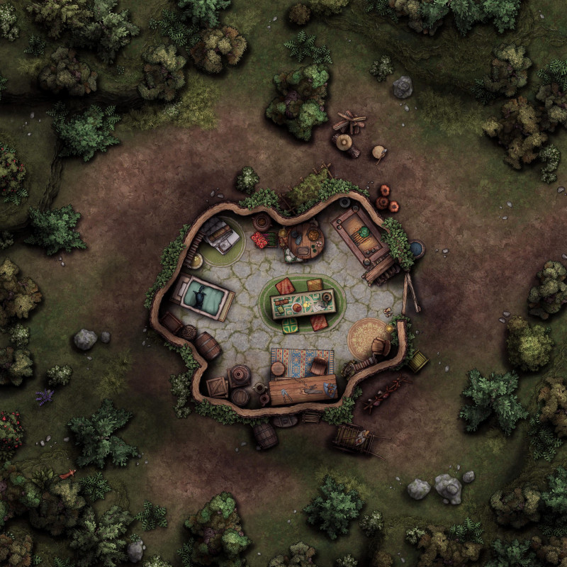 Giant Tree [25x25] - 8 unique variations