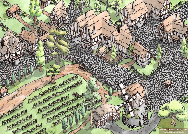 Small Village Map