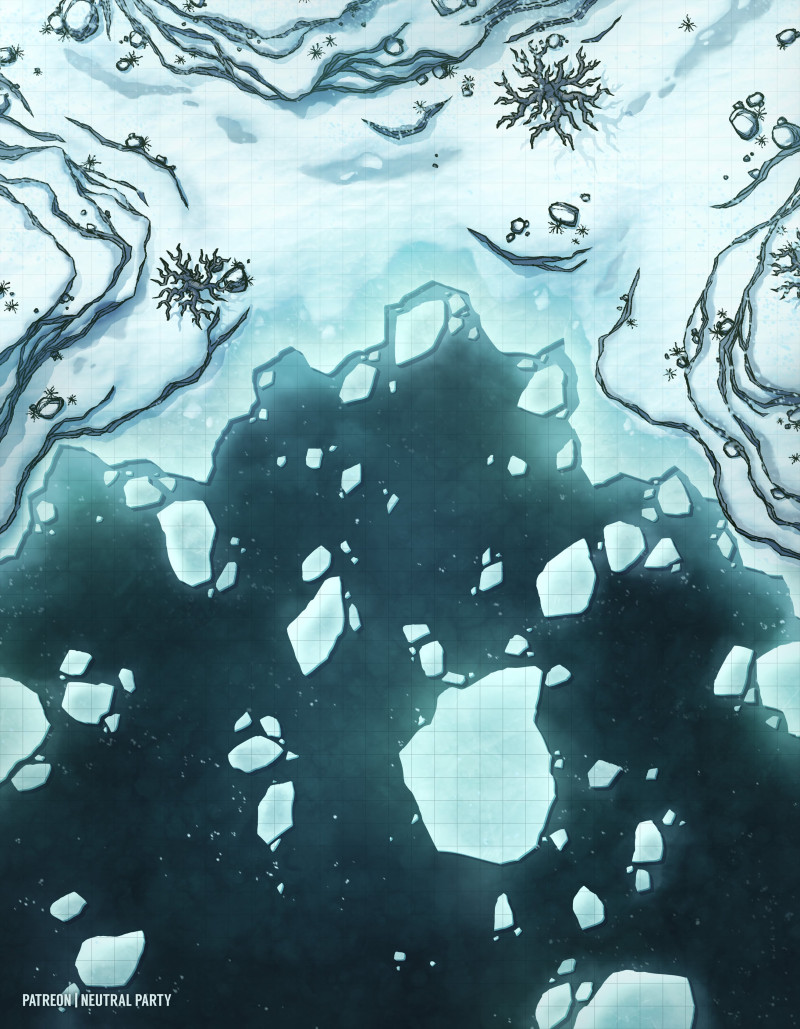 Frozen Shore [35x45]
