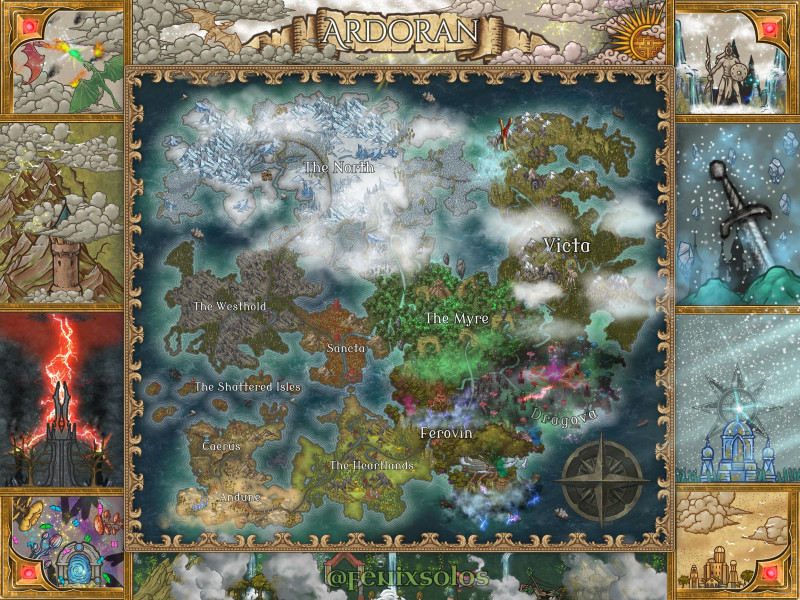 Comissões abertas, vejam alguns mapas que eu faço: