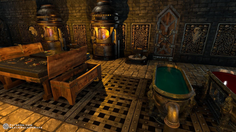 Lair of the Lich-Labs & Forges (52x29)