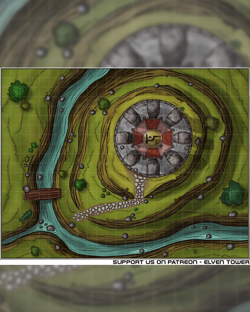 Map 203 - Druid Observatory - Encounter Map