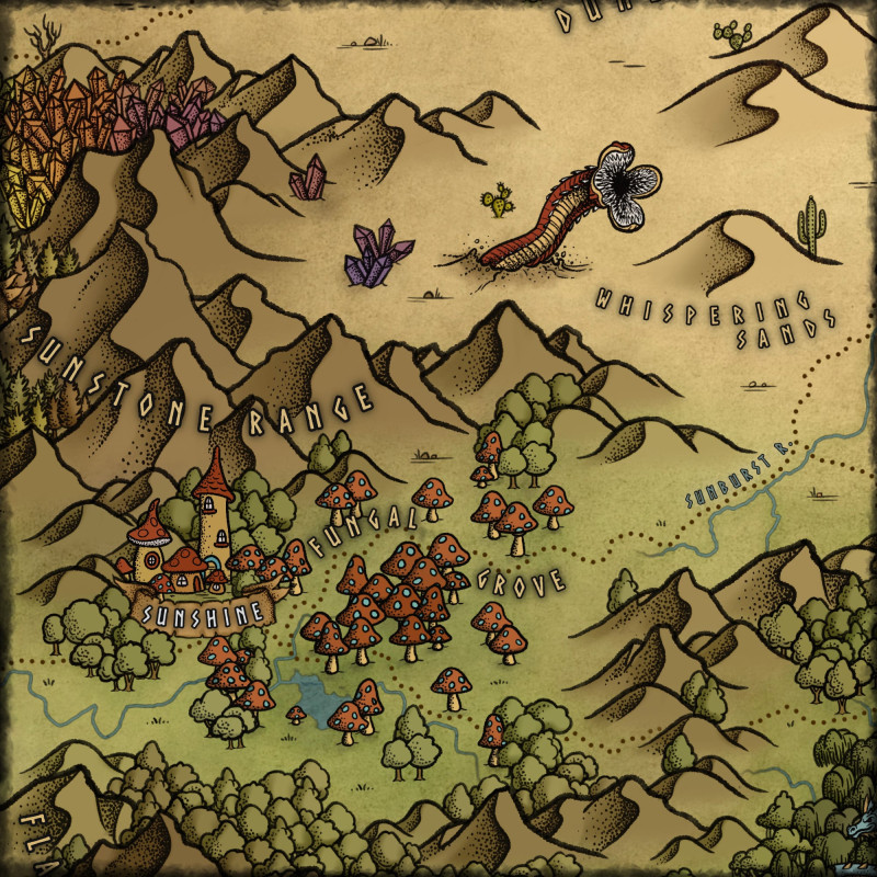 Monsters & Creatures for Fantasy Maps