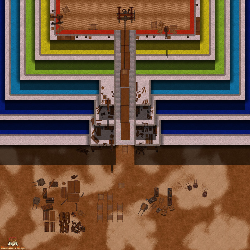 Dark Sun battle maps - DS1 Freedom Module