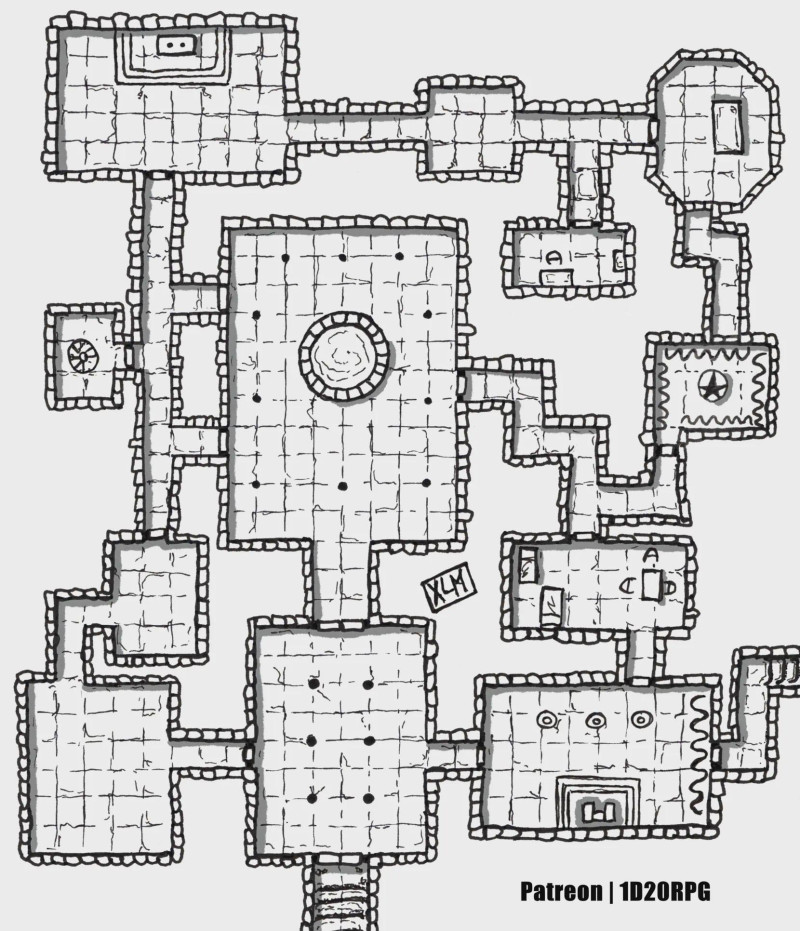 The Sanctum of the Water Queen (free map)