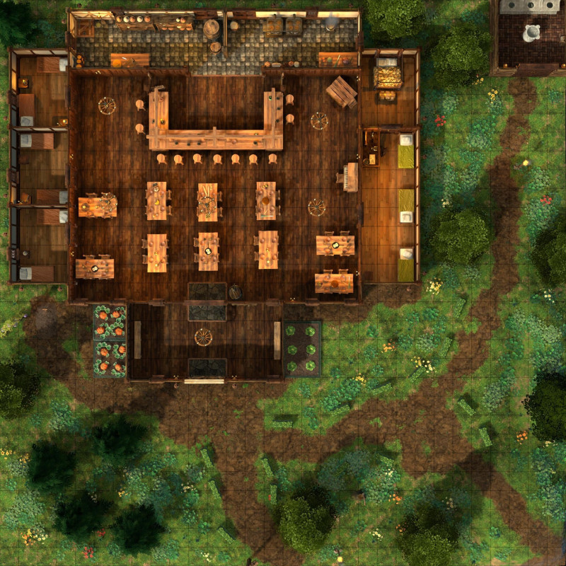 First Modular Tavern - Obsidian Valley